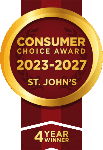 Consumer Choice Award 2023–2027, Mortgage Brokers, St. John's — 4 Year Winner